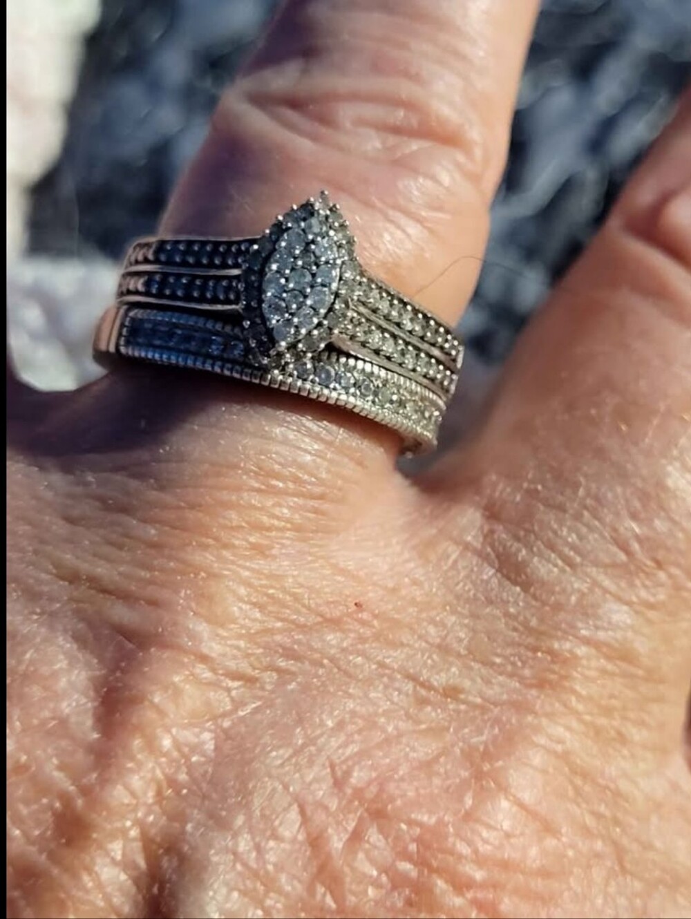 Diamond Wedding Set - Picture 4 of 13